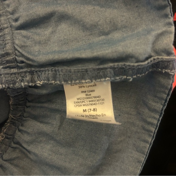 Carter's Light Blue Chambray Tunic Shirt size 8 - Picture 7 of 10